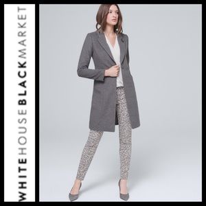 NWT WHBM High Rise Leopard Skinny Jean